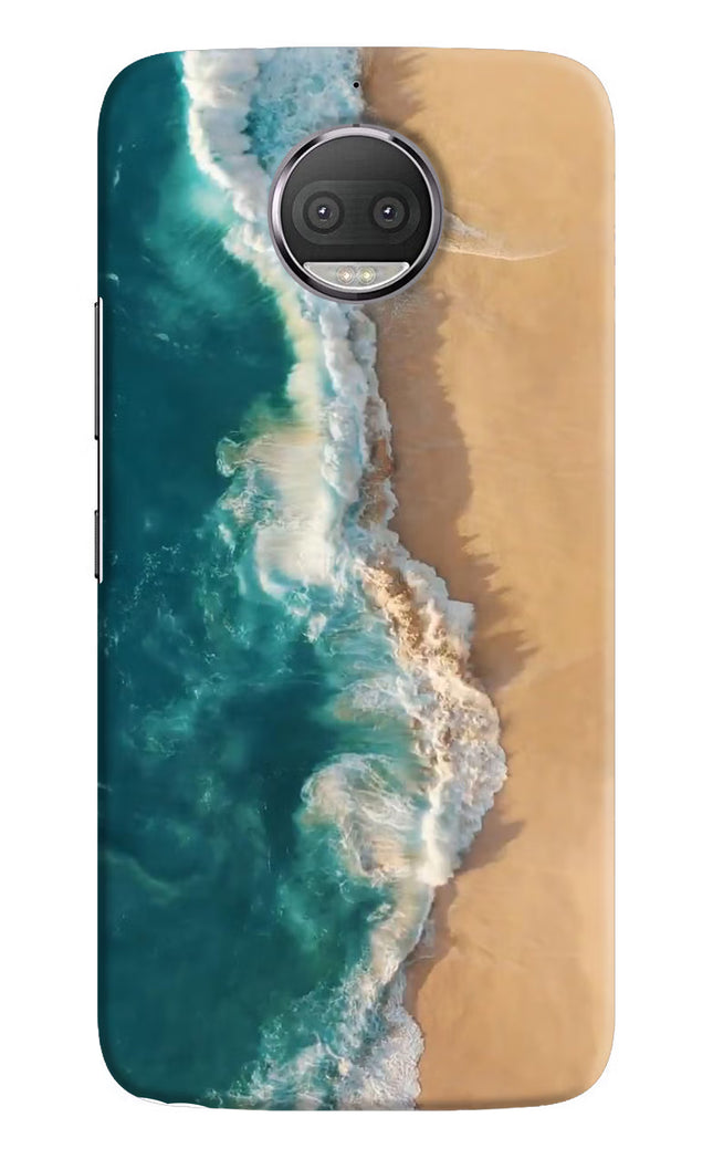 Ocean Beach Moto G5S plus Hard Case Back Cover by Casekaro