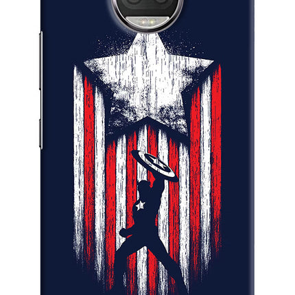 Captain America Marvel Art Moto G5S plus Hard Case Back Cover by Casekaro