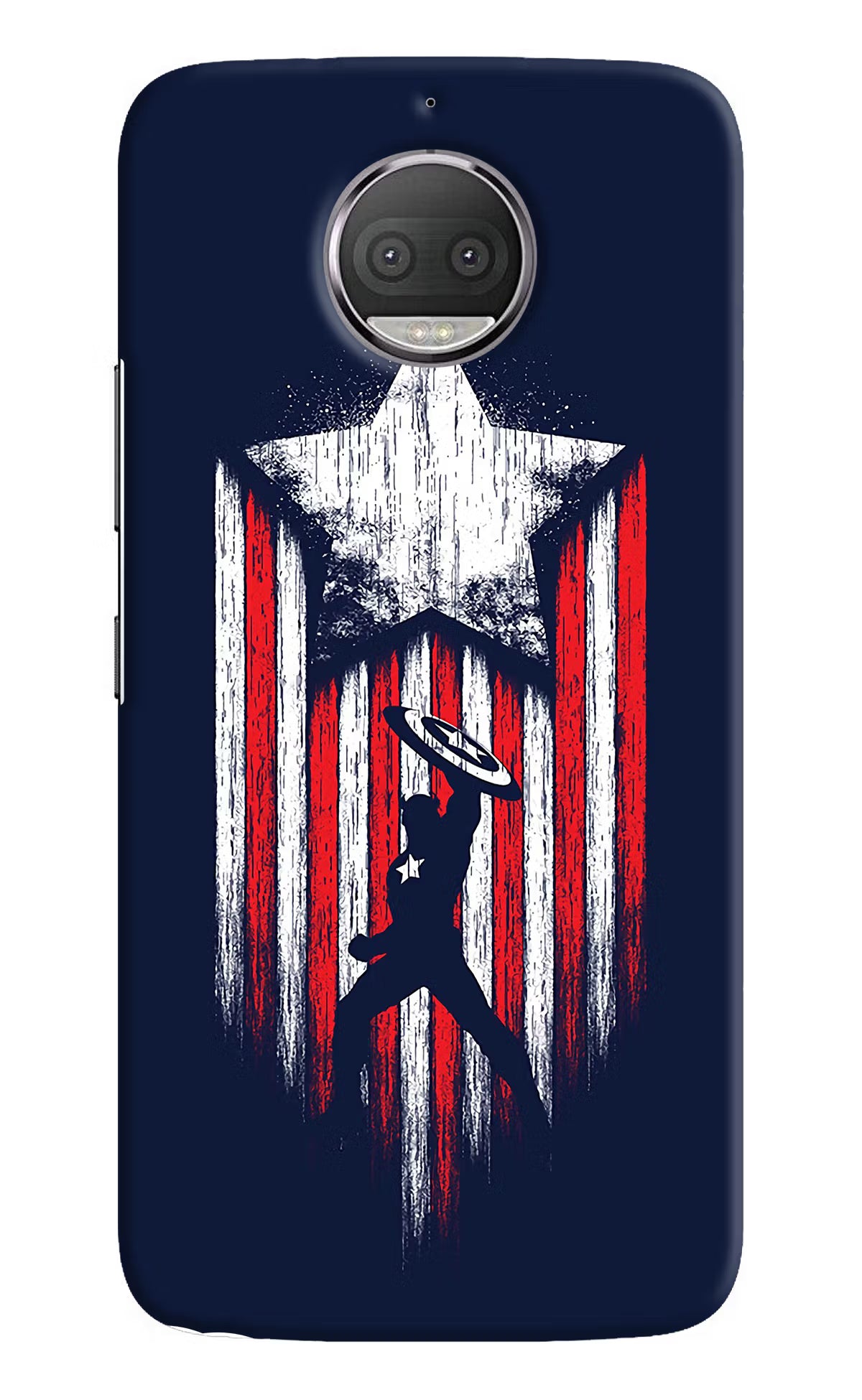 Captain America Marvel Art Moto G5S plus Hard Case Back Cover by Casekaro