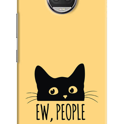 Ew People Catitude Moto G5S plus Hard Case Back Cover by Casekaro