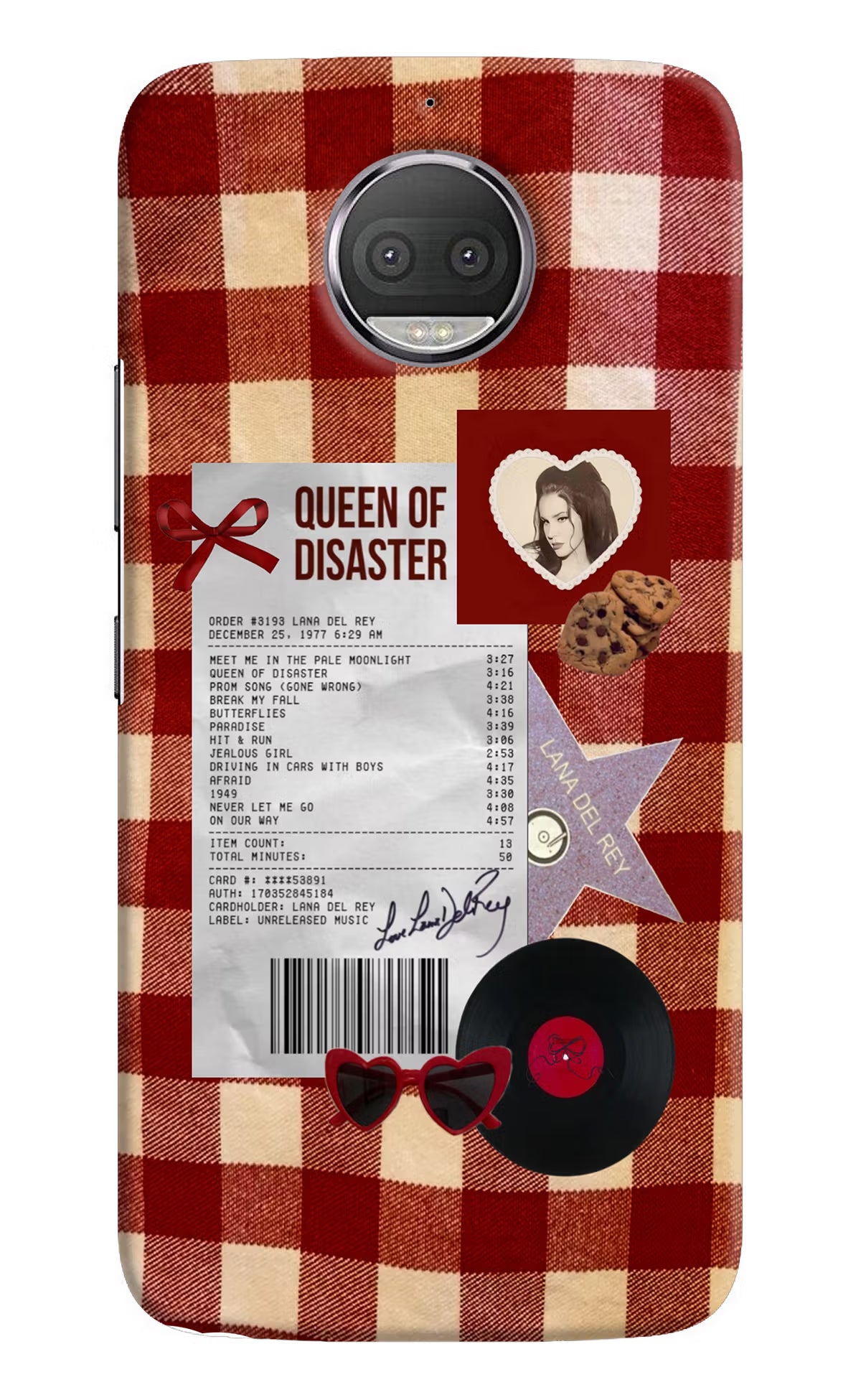 Queen of Disaster Moto G5S plus Hard Case Back Cover by Casekaro