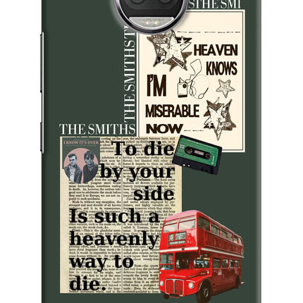 The Smiths Moto G5S plus Hard Case Back Cover by Casekaro