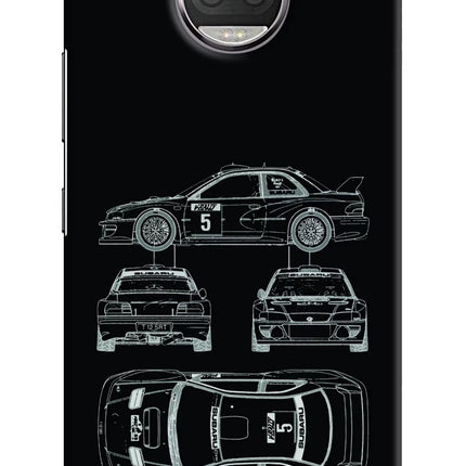 WRC'99 Moto G5S plus Hard Case Back Cover by Casekaro