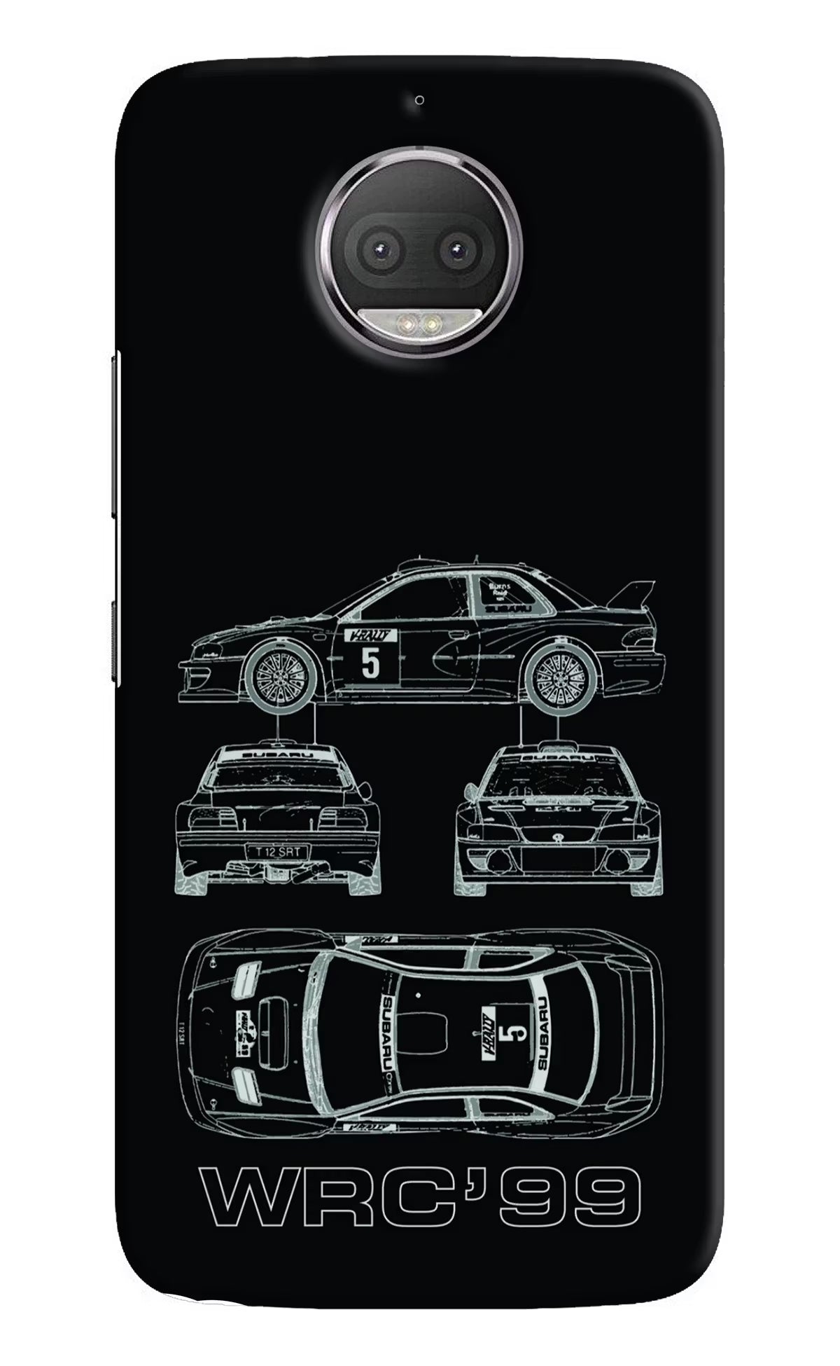 WRC'99 Moto G5S plus Hard Case Back Cover by Casekaro