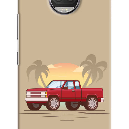 Desert Classic Drive Moto G5S plus Hard Case Back Cover by Casekaro