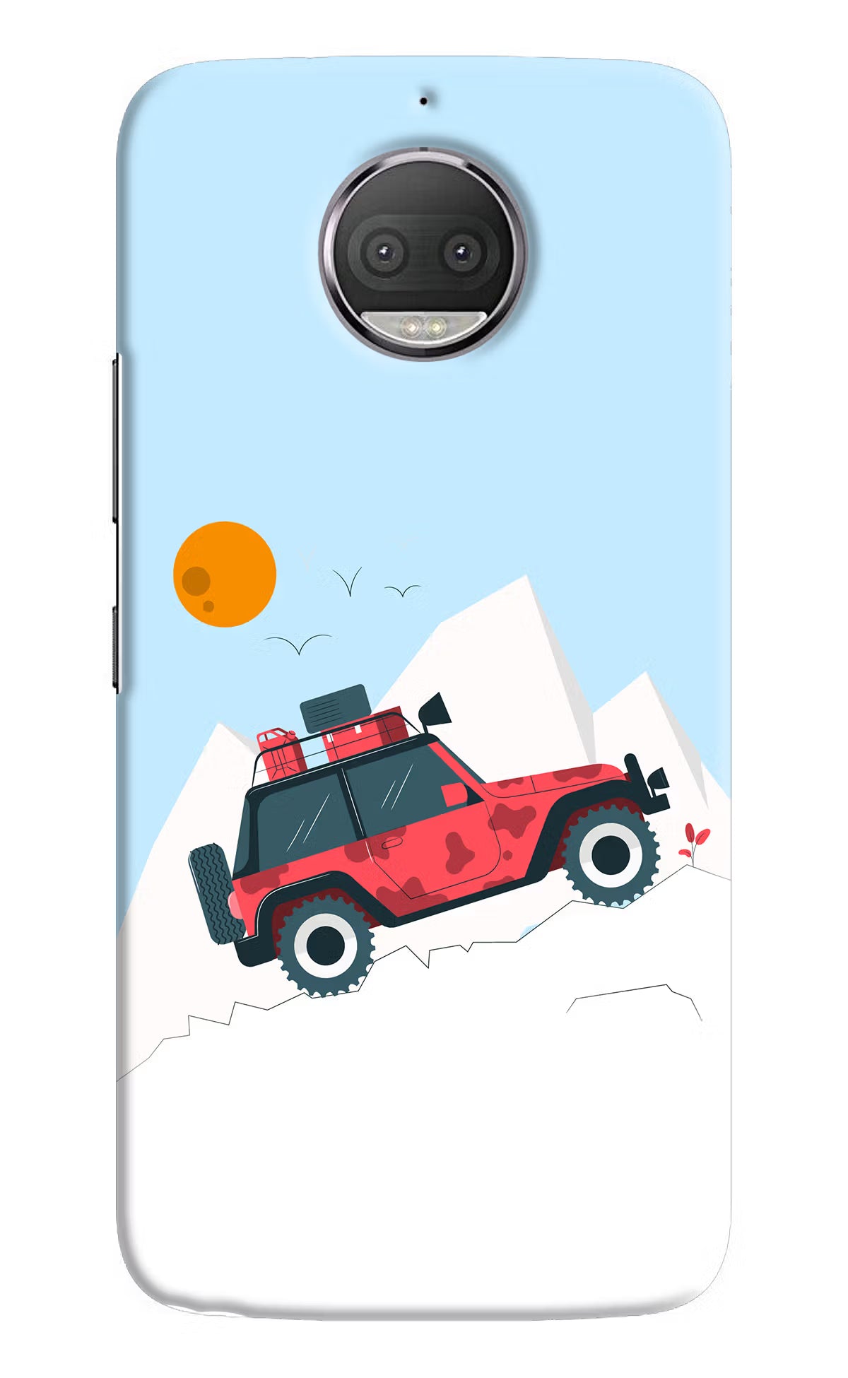 Mountain Trail Beast Moto G5S plus Hard Case Back Cover by Casekaro