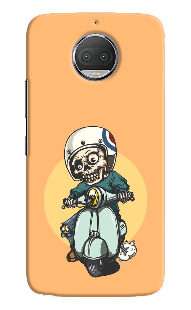 Undead Biker Moto G5S plus Hard Case Back Cover by Casekaro