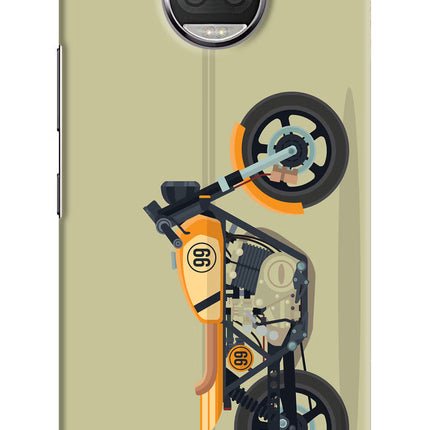 Vertical Speedster Moto G5S plus Hard Case Back Cover by Casekaro
