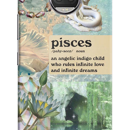 Pisces Zodiac Moto G5S plus Hard Case Back Cover by Casekaro