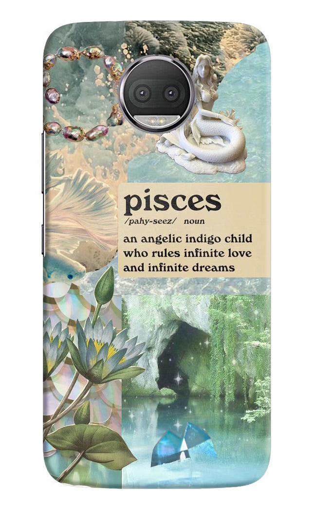 Pisces Zodiac Moto G5S plus Hard Case Back Cover by Casekaro