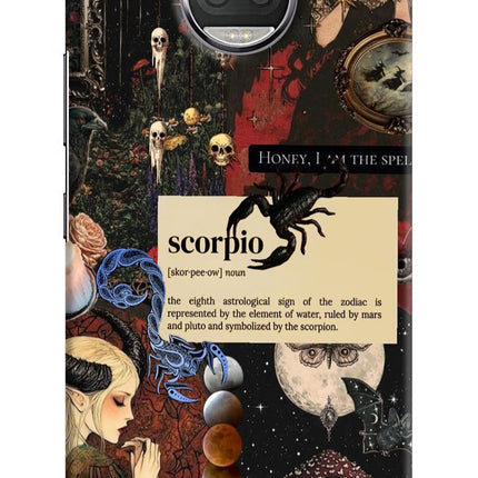 Scorpio Zodiac Moto G5S plus Hard Case Back Cover by Casekaro