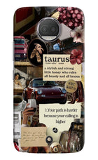 Taurus Zodiac Moto G5S plus Hard Case Back Cover by Casekaro