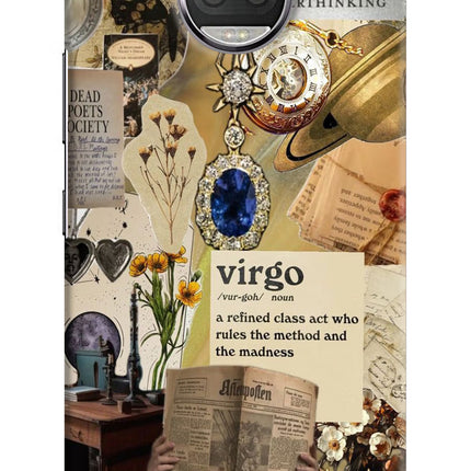 Virgo Zodiac Moto G5S plus Hard Case Back Cover by Casekaro