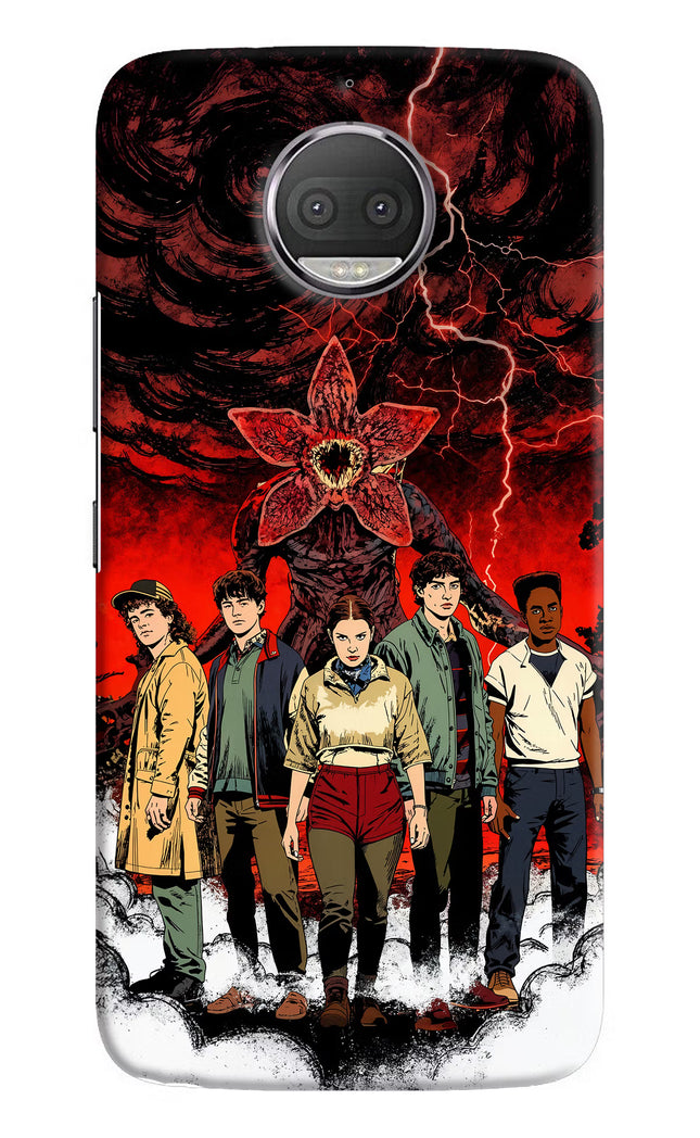 Ordinary Things Characters Moto G5S plus Hard Case Back Cover by Casekaro
