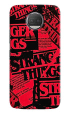Ordinary Things Moto G5S plus Hard Case Back Cover by Casekaro