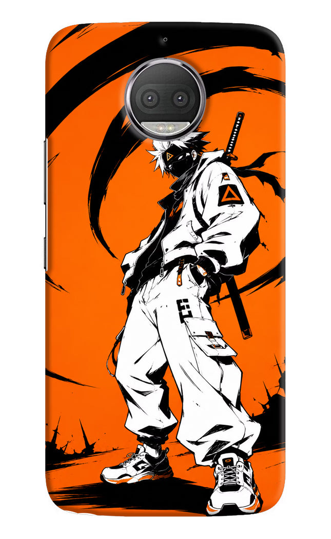 Street Samurai  Moto G5S plus Hard Case Back Cover by Casekaro