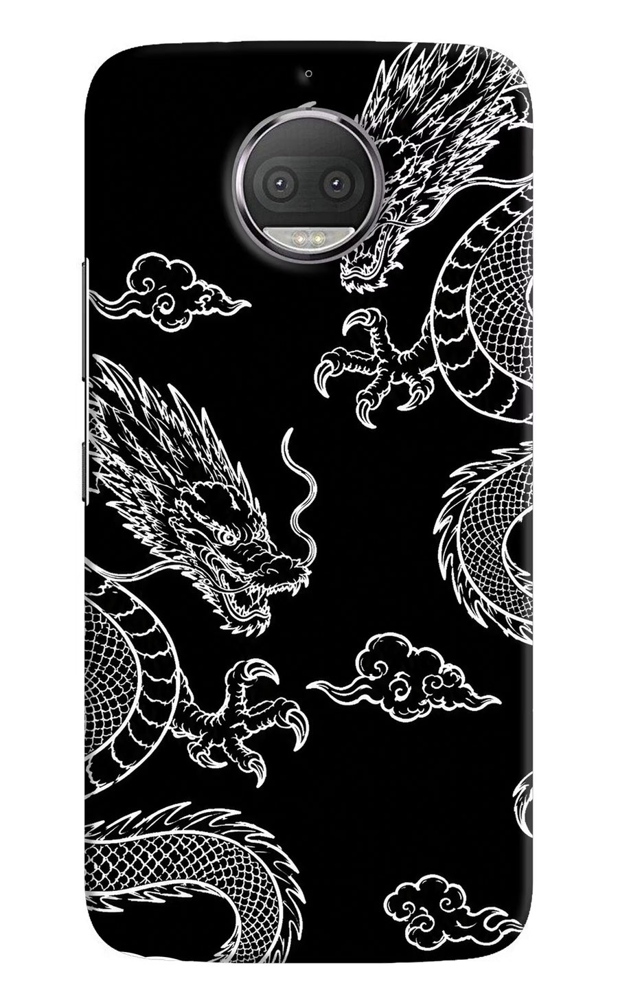 Twin Dragons Moto G5S plus Back Cover, Hard case