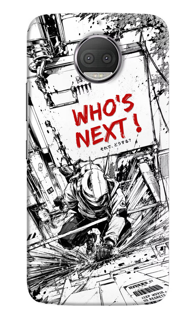Who's Next Moto G5S plus Hard Case Back Cover by Casekaro