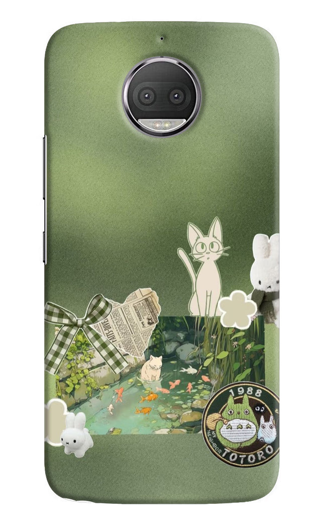 Aesthetic anime Moto G5S plus Hard Case Back Cover by Casekaro