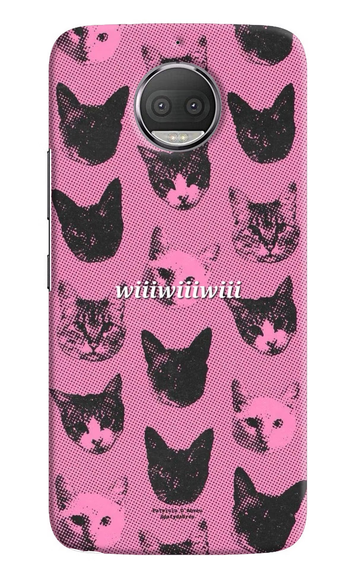 Pink Cats Moto G5S plus Back Cover