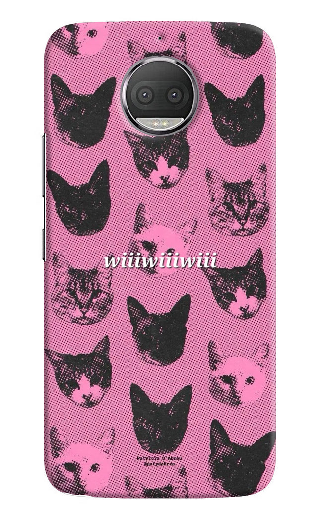 Pink Cats Moto G5S plus Hard Case Back Cover by Casekaro