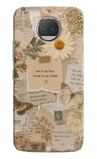 Vintage case Moto G5S plus Hard Case Back Cover by Casekaro