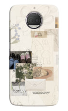 Soft Aesthetic Moto G5S plus Hard Case Back Cover by Casekaro