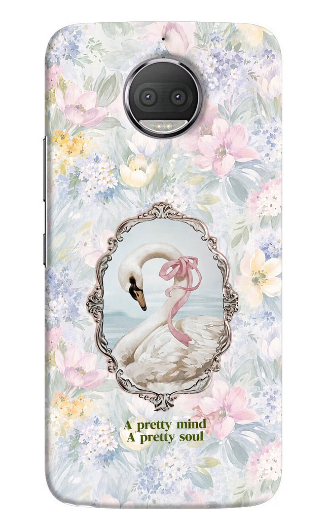 Pretty Mind Pretty Soul Moto G5S plus Hard Case Back Cover by Casekaro