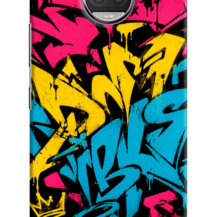 Graffiti Vibe Moto G5S plus Hard Case Back Cover by Casekaro