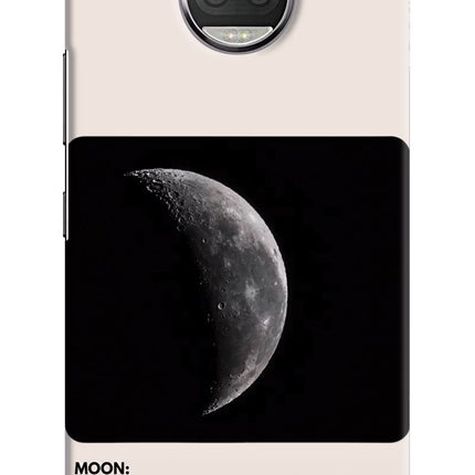 Moon Phase Moto G5S plus Hard Case Back Cover by Casekaro