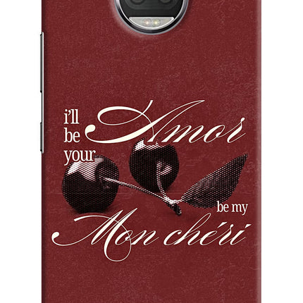 Velvet Cherry Moto G5S plus Hard Case Back Cover by Casekaro