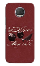 Velvet Cherry Moto G5S plus Hard Case Back Cover by Casekaro