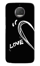 Love Line Moto G5S plus Hard Case Back Cover by Casekaro