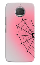 Pink Web Moto G5S plus Hard Case Back Cover by Casekaro