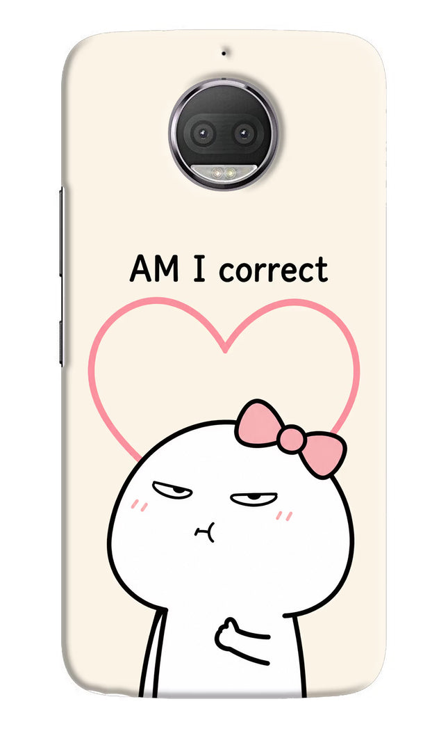 Always Right Moto G5S plus Hard Case Back Cover by Casekaro