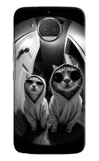 Hood Cats Moto G5S plus Hard Case Back Cover by Casekaro