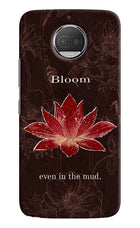 Bloom Moto G5S plus Hard Case Back Cover by Casekaro