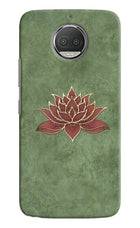 Lotus Grace Moto G5S plus Hard Case Back Cover by Casekaro