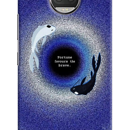 Dark Koi Moto G5S plus Hard Case Back Cover by Casekaro