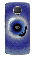 Dark Koi Moto G5S plus Hard Case Back Cover by Casekaro