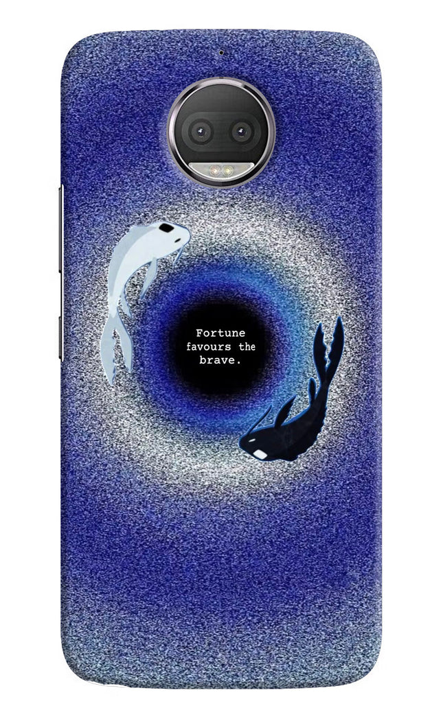 Dark Koi Moto G5S plus Hard Case Back Cover by Casekaro
