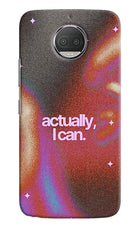 Pink Aura Moto G5S plus Hard Case Back Cover by Casekaro