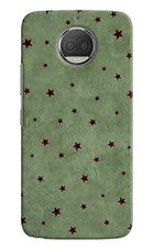 Green Stars Moto G5S plus Hard Case Back Cover by Casekaro