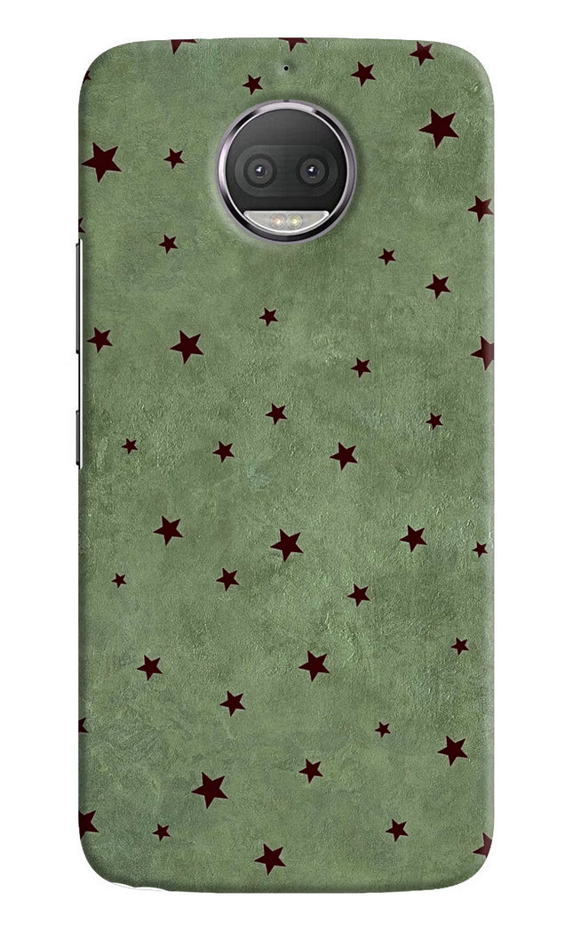 Green Stars Moto G5S plus Hard Case Back Cover by Casekaro