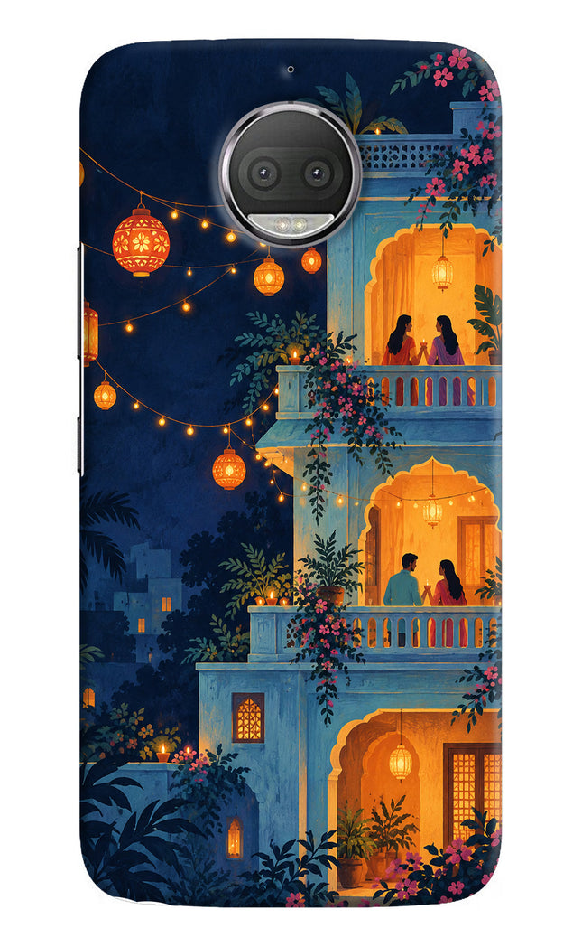 Balcony Glow Moto G5S plus Hard Case Back Cover by Casekaro