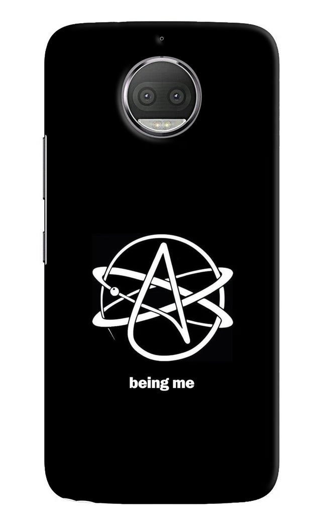Atheist Symbol Moto G5S plus Hard Case Back Cover by Casekaro