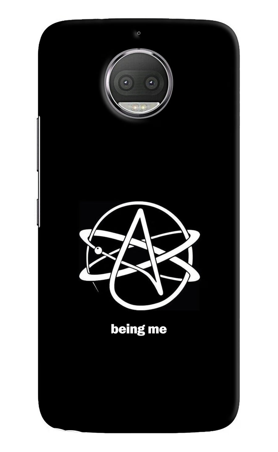 Atheist Symbol Moto G5S plus Back Cover, Hard case