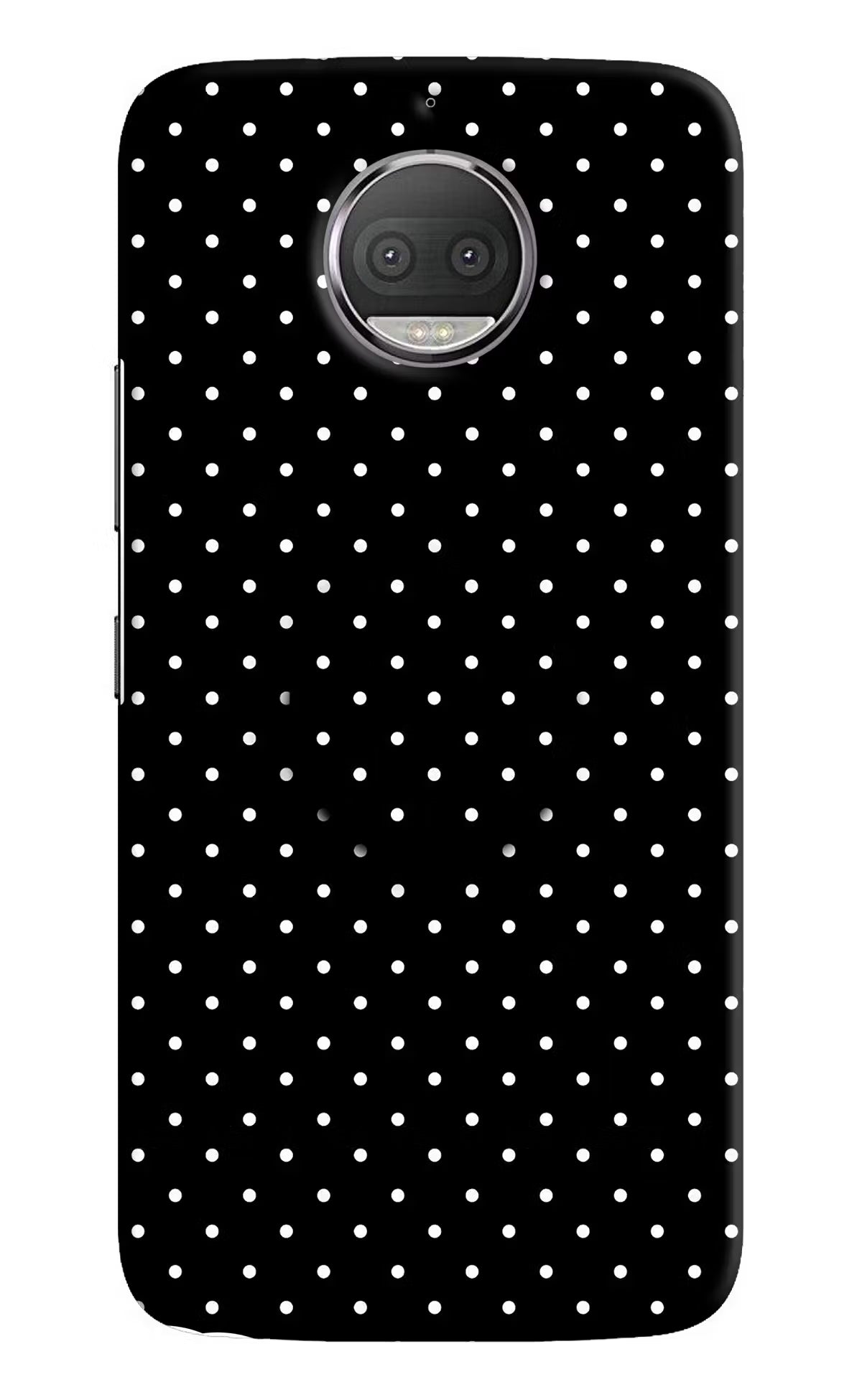 White Dots Moto G5S plus Pop Case by Casekaro
