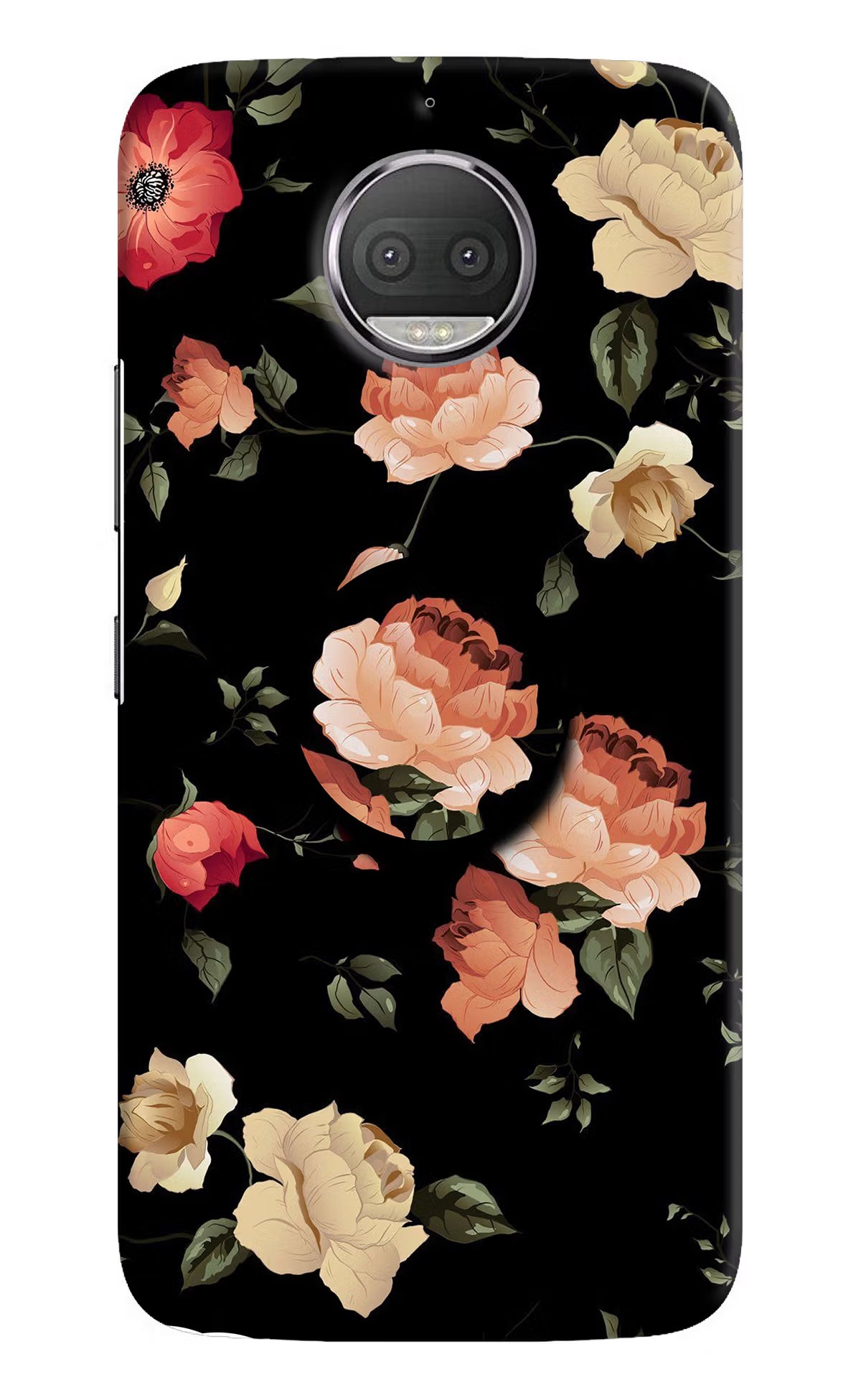 Flowers Moto G5S plus Pop Case by Casekaro