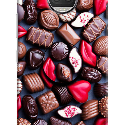 Chocolates Moto G5S plus Pop Case by Casekaro